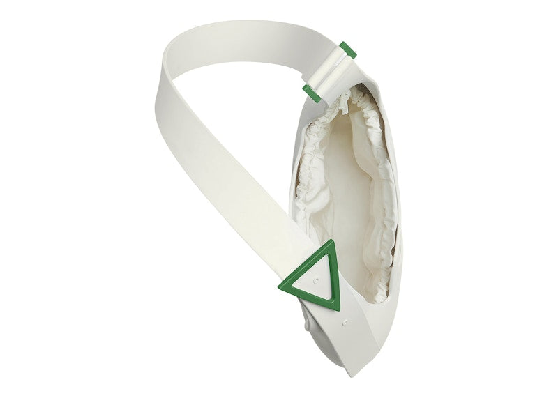 Bottega Veneta Punch Recyclable Rubber White/Parakeet