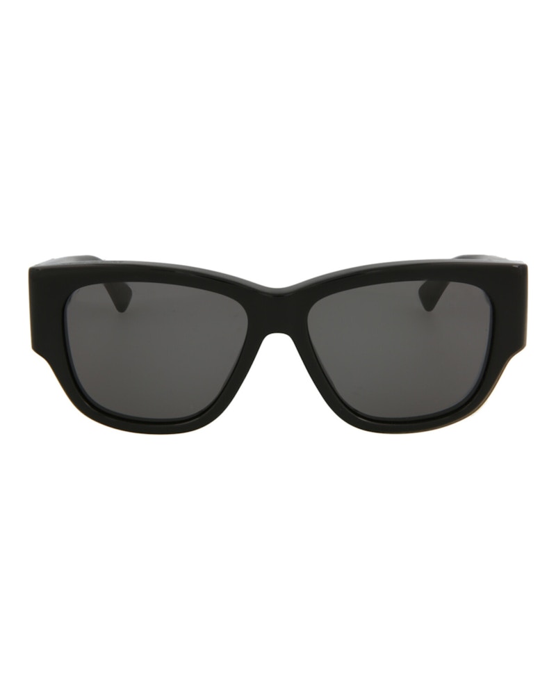 Bottega Veneta Rectangle Sunglasses Havana/Havana/Grey (BV1026S-30008355-001)