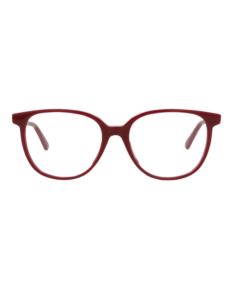 Bottega Veneta Round-Frame Acetate Optical Frames Burgundy Burgundy Transparent (BV1023O-30008300-003)