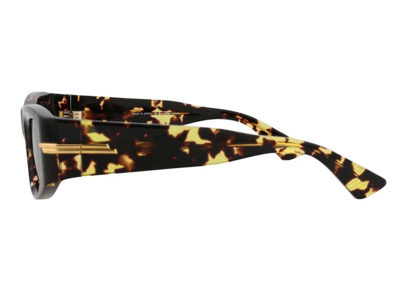 Bottega Veneta Round-Frame Acetate Sunglasses Havana/Brown (BV1144S-30013135-002-20355)