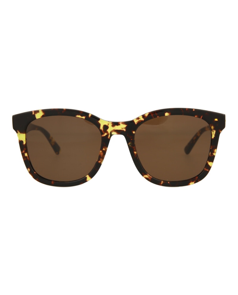 Bottega Veneta Round-Frame Acetate Sunglasses Havana Havana Brown (BV1080SK-30009237-002)