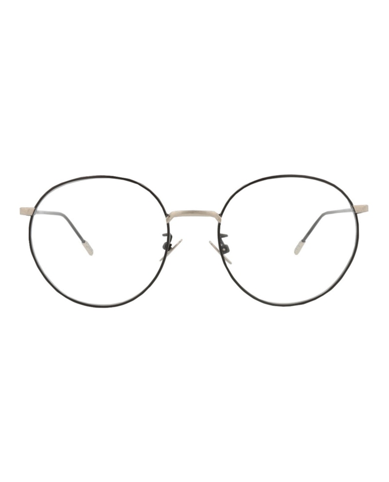 Bottega Veneta Round-Frame Metal Optical Frames Brown Brown (BV0214O-30003010-002)