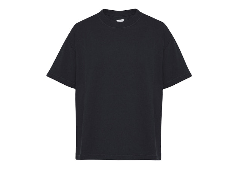 Bottega Veneta Short-Sleeved Crewneck T-shirt Black