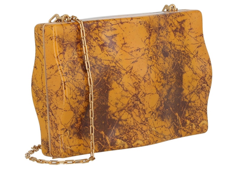 Bottega Veneta Spazzolato Leather Clutch Eggnog