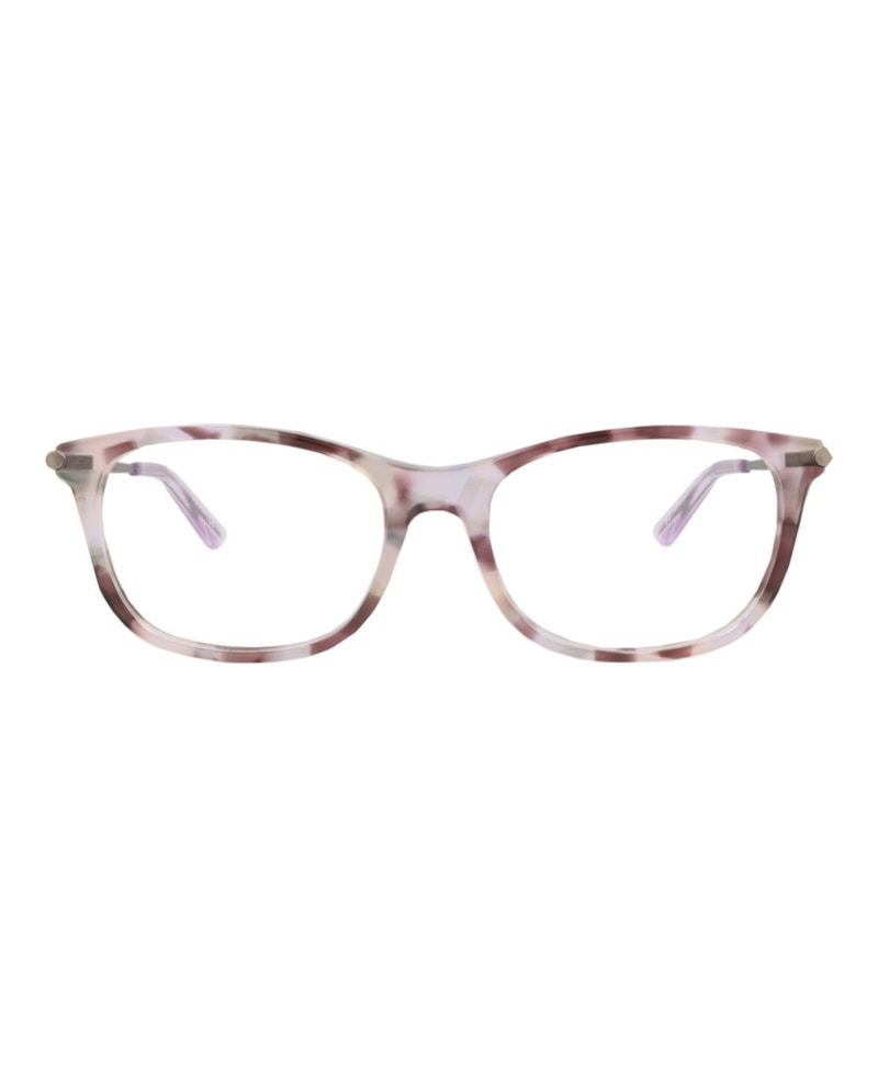 Bottega Veneta Square-Frame Acetate Optical Frames Avana Violet Transparent (BV0185O-30002484-007)