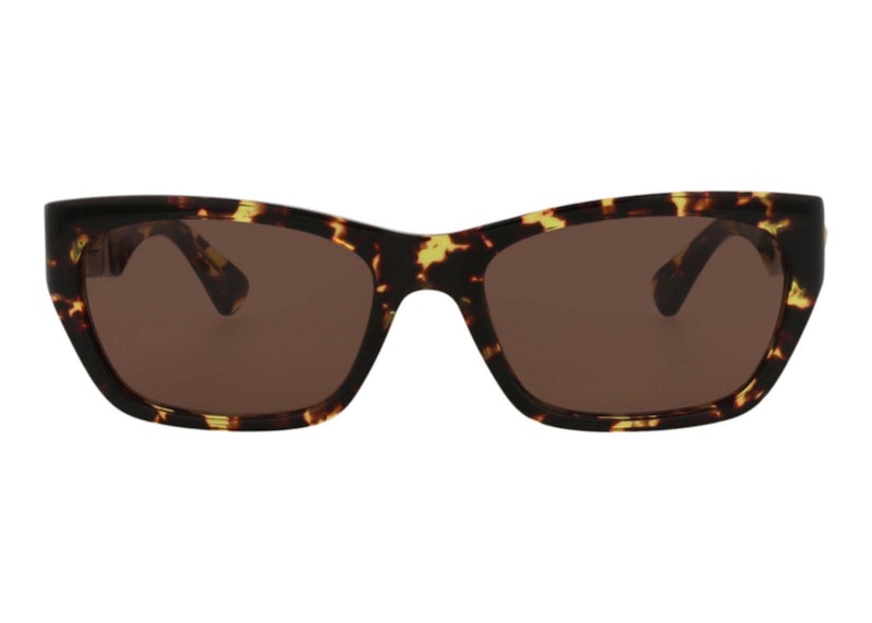 Bottega Veneta Square-Frame Acetate Sunglasses Havana/Brown (BV1143S-30013129-002-20355)