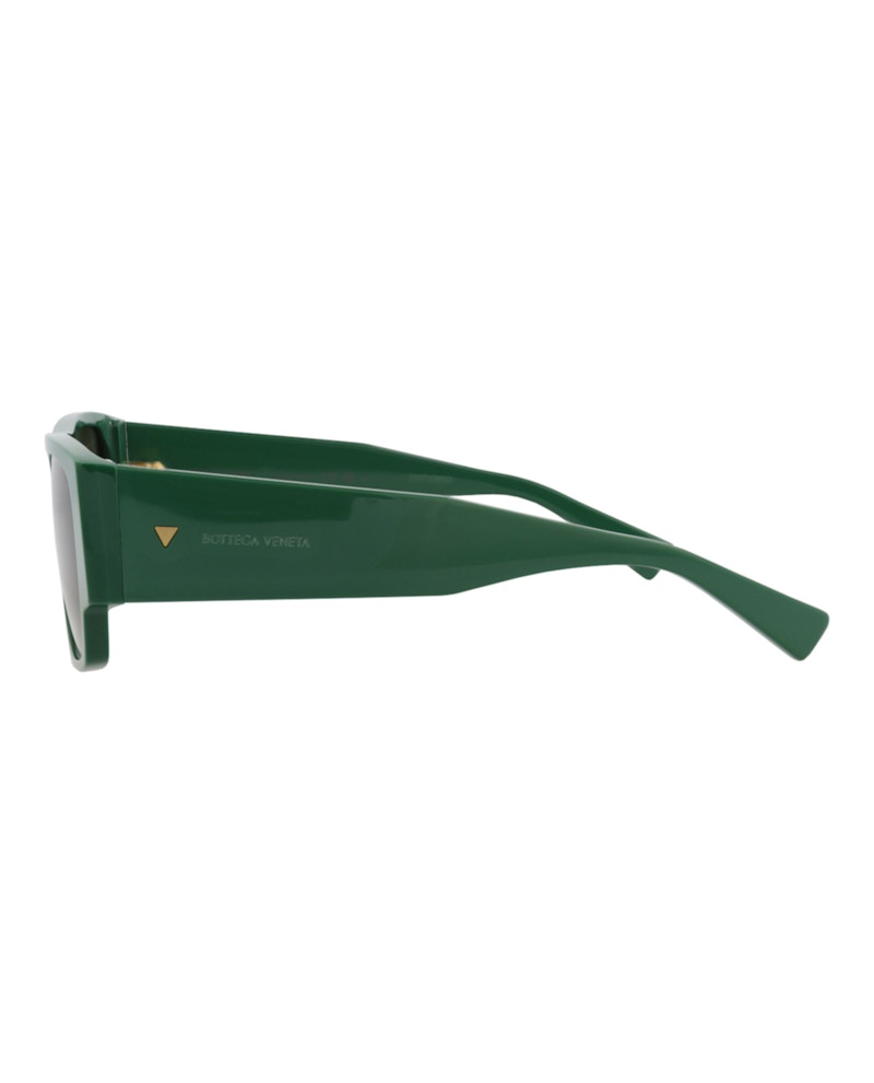 Bottega Veneta Square-Frame Recycled Acetate Sunglasses Green Green Green (BV1286S-30015218-003)