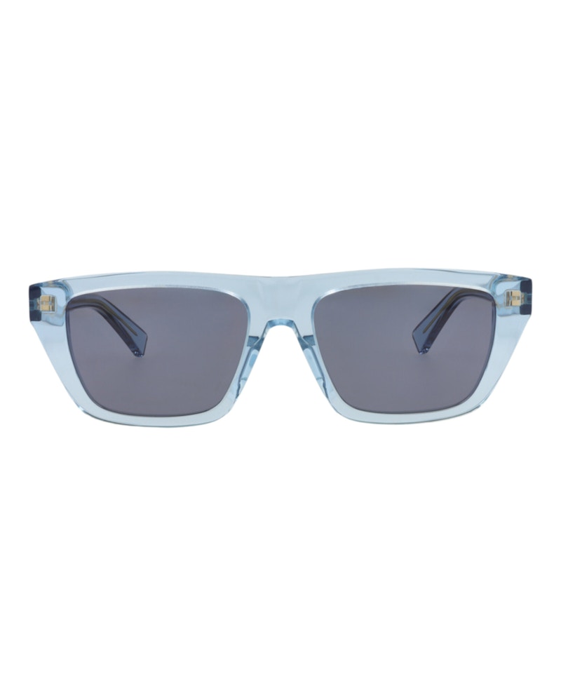 Bottega Veneta Square-Frame Recycled Acetate Sunglasses Light Blue Light Blue Blue (BV1291S-30015222-003)
