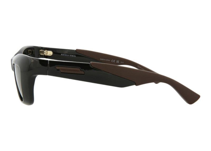 Bottega Veneta Square Sunglasses Black/Grey (BV1182S-30013671-001)