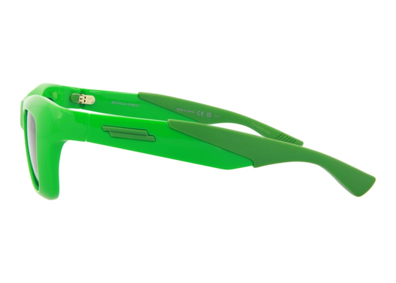 Bottega Veneta Square Sunglasses Green/Green(BV1183S-30013672-003)