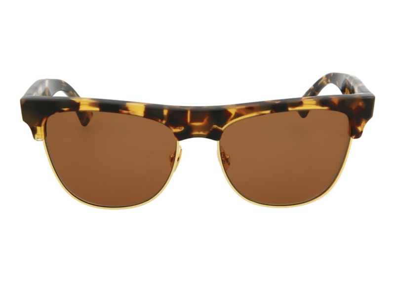 Bottega Veneta Square Sunglasses Havana/Havana Brown (BV1003S-30007850-002)