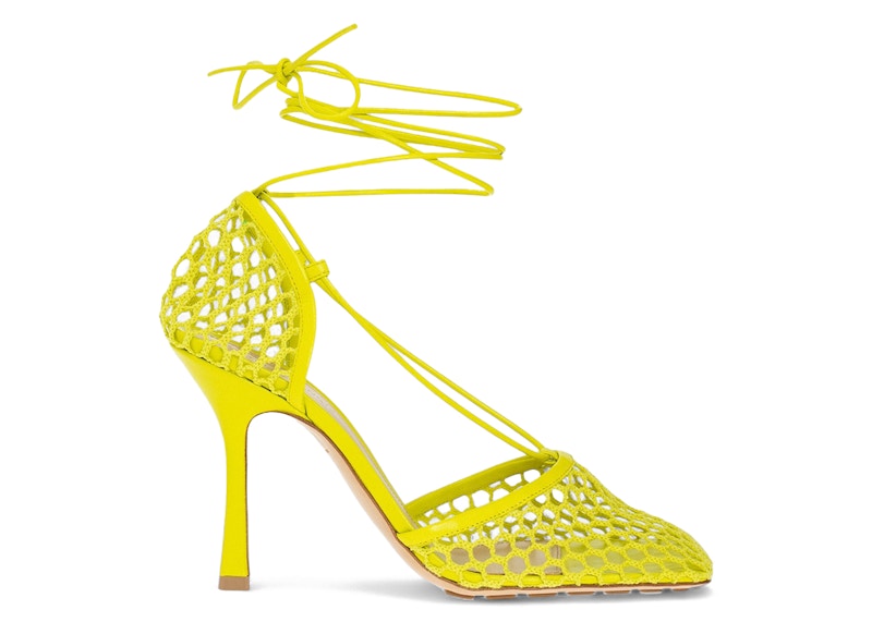 Bottega Veneta Stretched Lace-Up Sandals Kiwi (Women's)