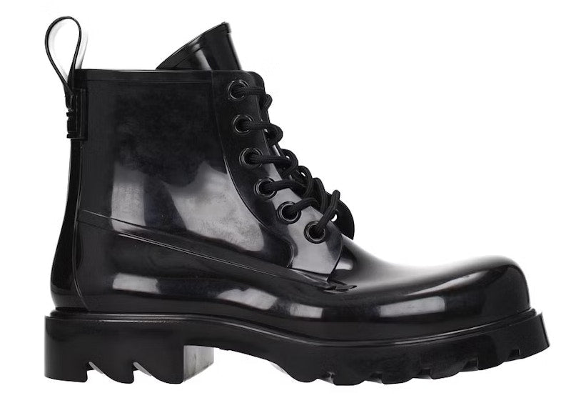 Bottega Veneta Stride Lace Up Ankle Boot Black