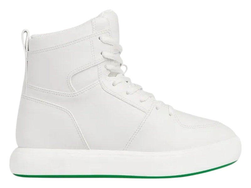 Bottega Veneta Stylish Pillow Skateboarding High Top White