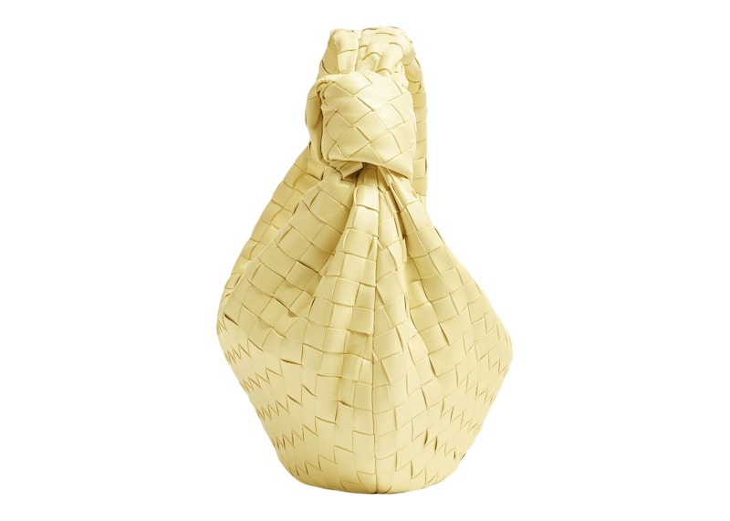 Bottega Veneta Teen Jodie Intrecciato Shoulder Bag Ice Cream
