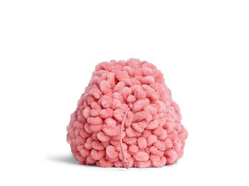 Bottega Veneta The Mini Pouch Mini Mop Effect Marshmallow/Popsicle