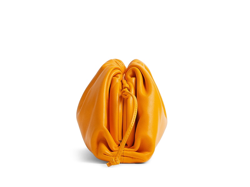 Bottega Veneta The Mini Pouch Tangerine