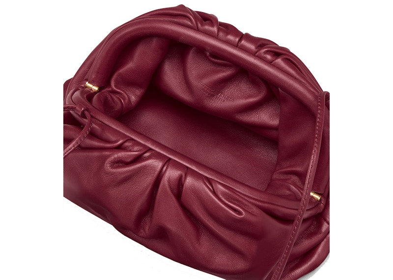 Bottega Veneta The Pouch 20 Butter Calf Bordeaux