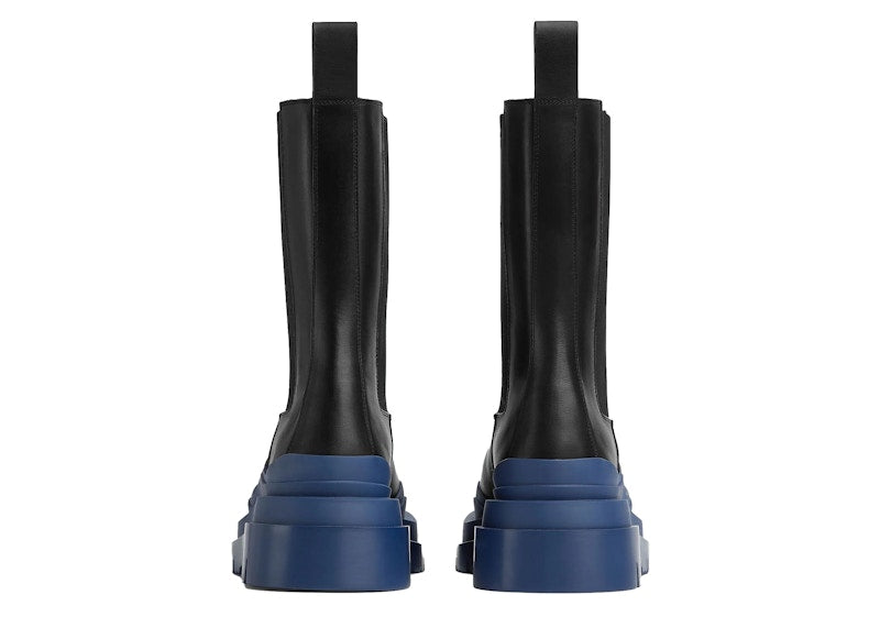 Bottega Veneta Tire Boots Black Blue