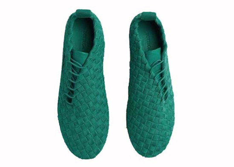 Bottega Veneta Woven Low-Top Sneakers Blue