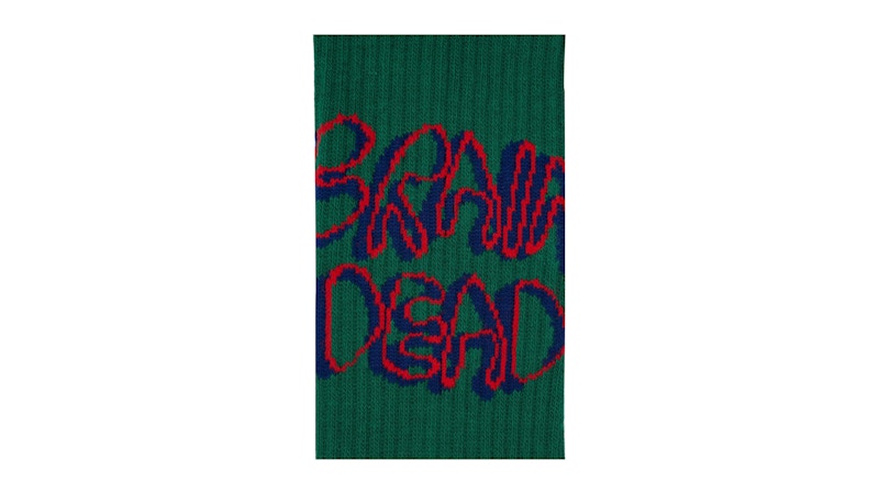Brain Dead Bd Stringy Socks Green