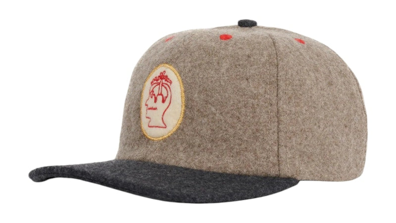 Brain Dead Brooks Brother California Wool Flannel Hat Taupe/Grey