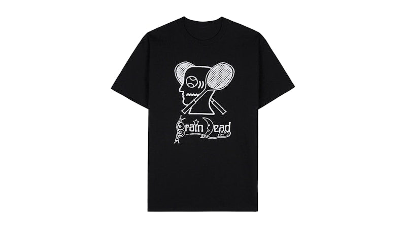 Brain Dead Equipment Tennis T-Shirt Black