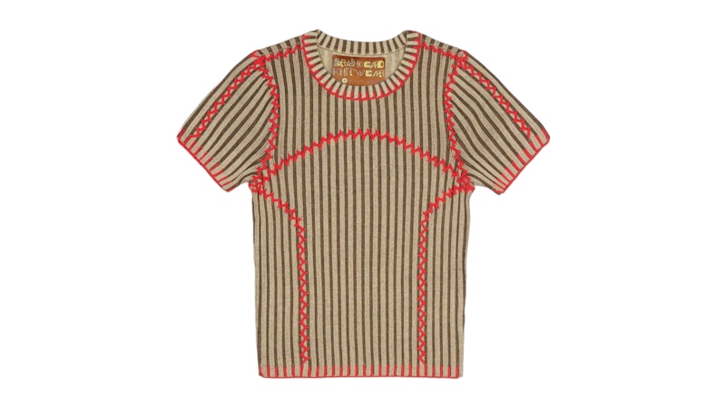 Brain Dead Mariel Sport Knit Top Sand