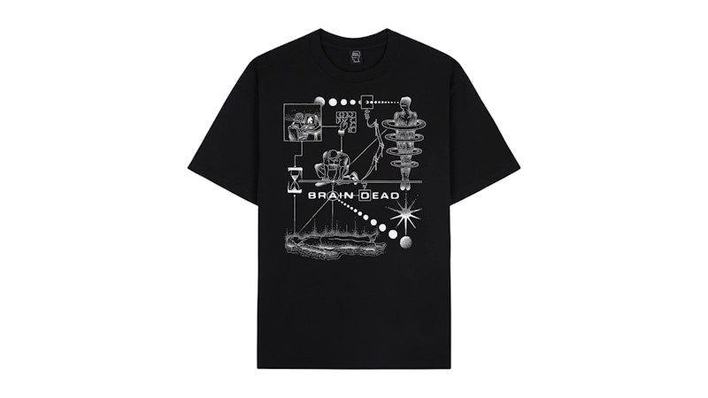 Brain Dead Mind Puzzle T-Shirt Black
