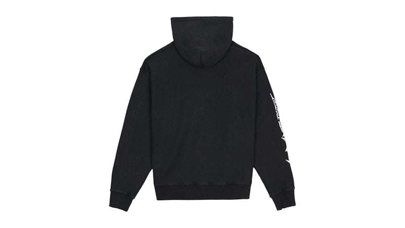 Brain Dead Neuro Free Association Hoodie Washed Black