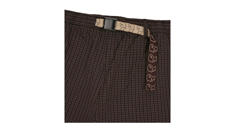 Brain Dead Nylon Ripstop Equipment Short Chocolate