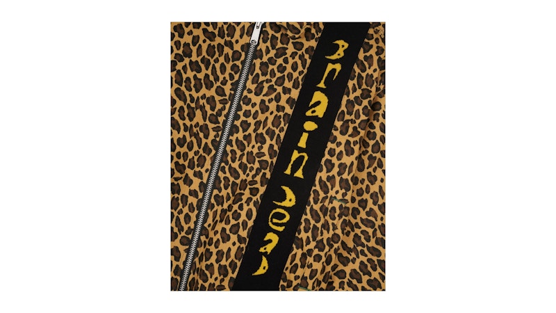 Brain Dead Twill Flight Jacket Leopard