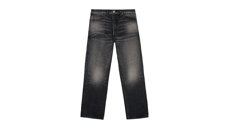 Brain Dead Type 00 14.5oz Selvedge Denim Pant Washed Black