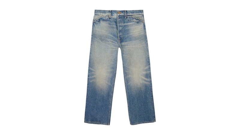 Brain Dead Type 00 15oz Selvedge Denim Pant Washed Indigo