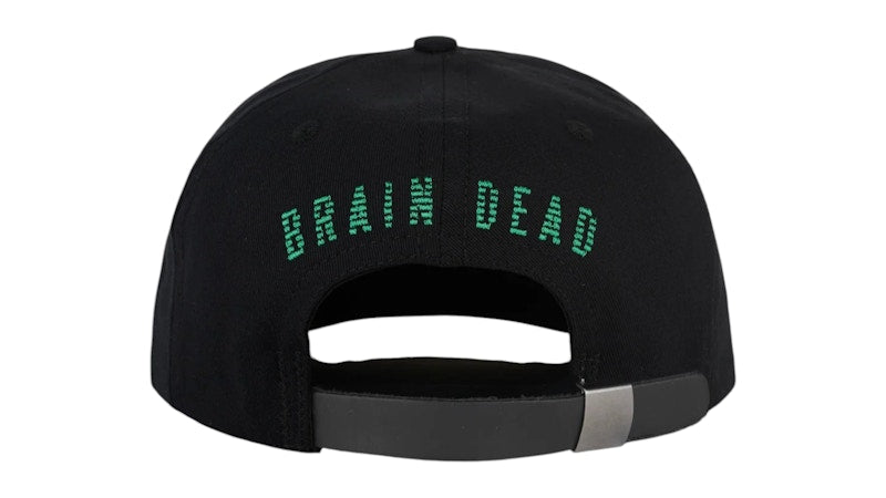 Brain Dead x Aliens 6 Panel Hat Black