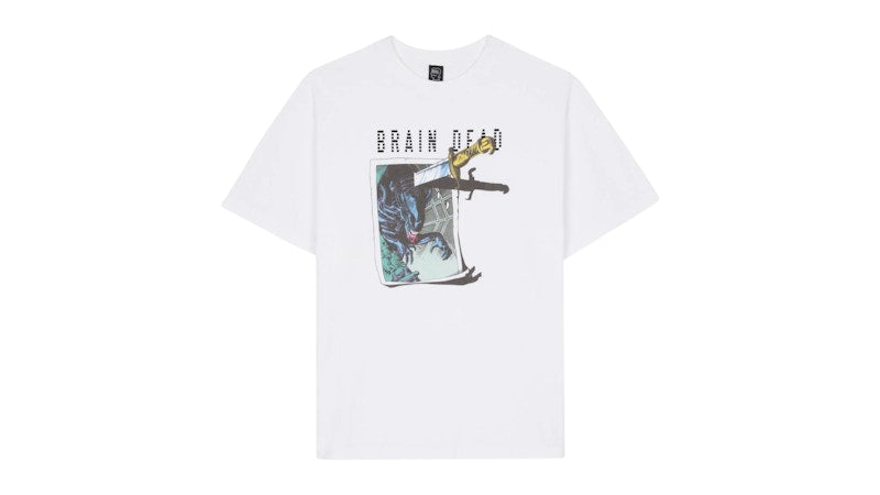 Brain Dead x Aliens Target Practice T-Shirt White