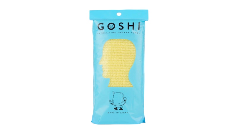 Brain Dead x Goshi Exfoliating Shower Towel Yellow