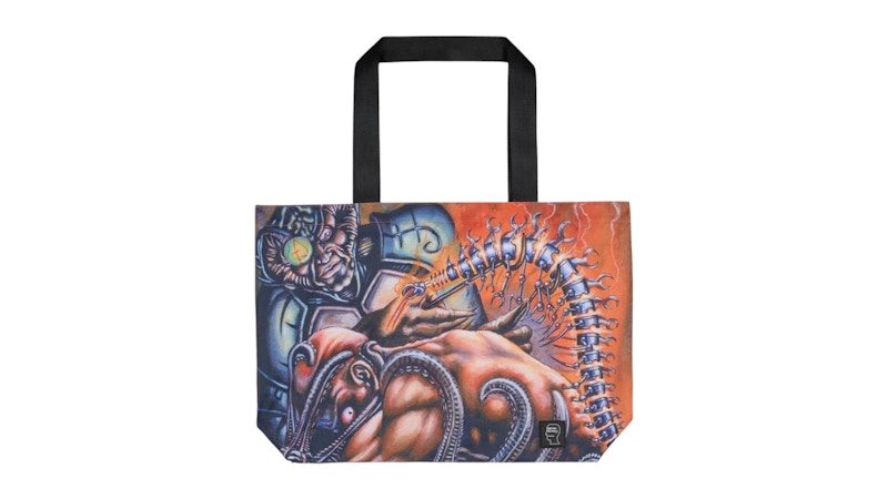 Brain Dead x Magic: The Gathering Spinal Graft Tote Bag Orange