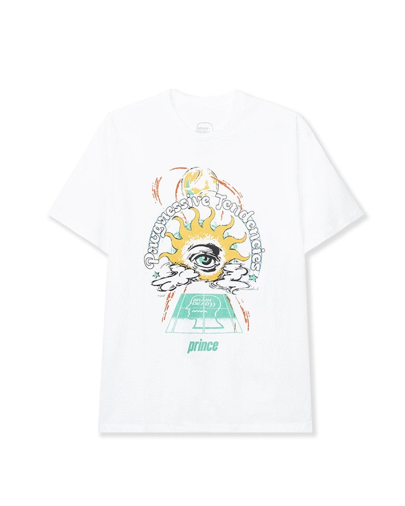 Brain Dead x Prince Progressive T-shirt White