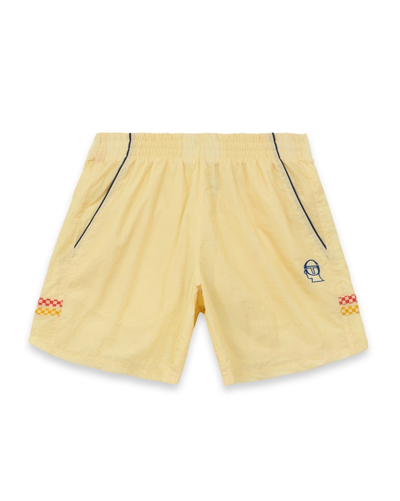Brain Dead x Sergio Tacchini Shorts Pastel Yellow