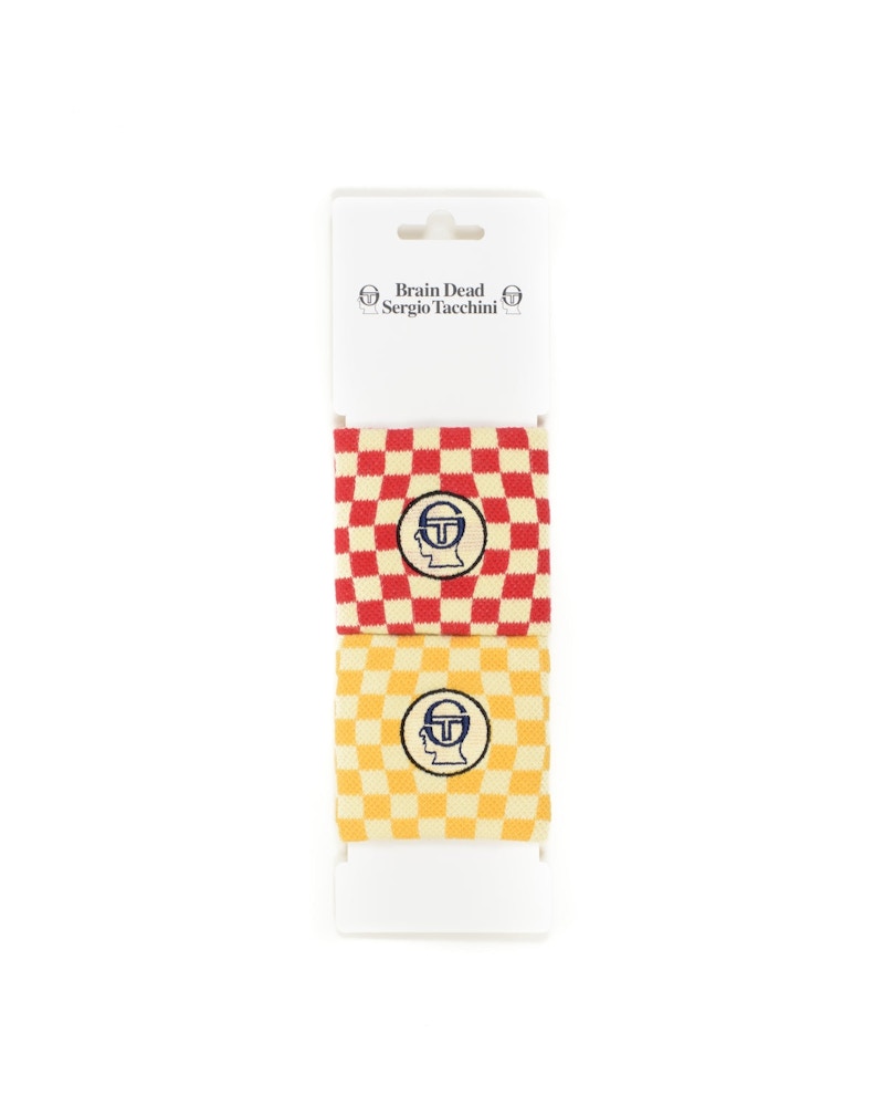 Brain Dead x Sergio Tacchini Wristband Autumn Blaze