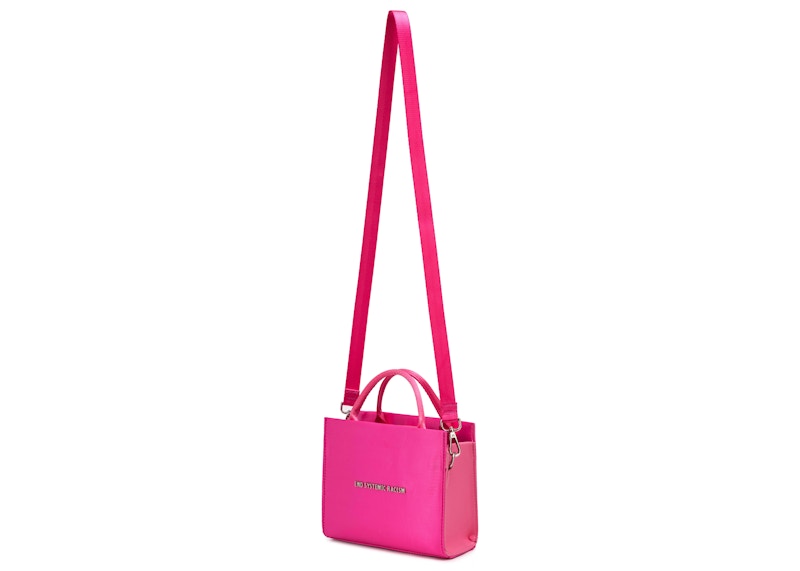 Brandon Blackwood "End Systemic Racism" ESR Tote Satin Hot Pink