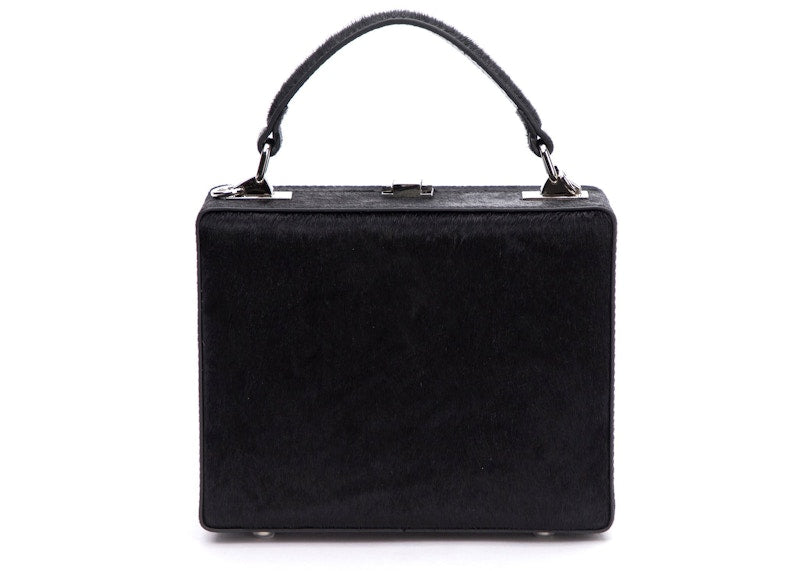 Brandon Blackwood Kendrick Trunk Black Ponyhair