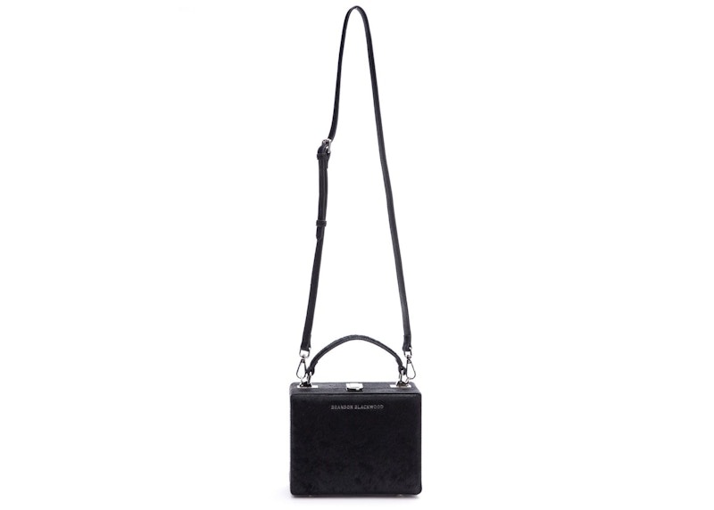 Brandon Blackwood Kendrick Trunk Black Ponyhair