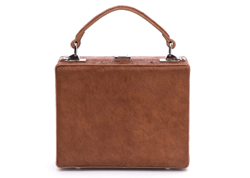 Brandon Blackwood Kendrick Trunk Brown Ponyhair