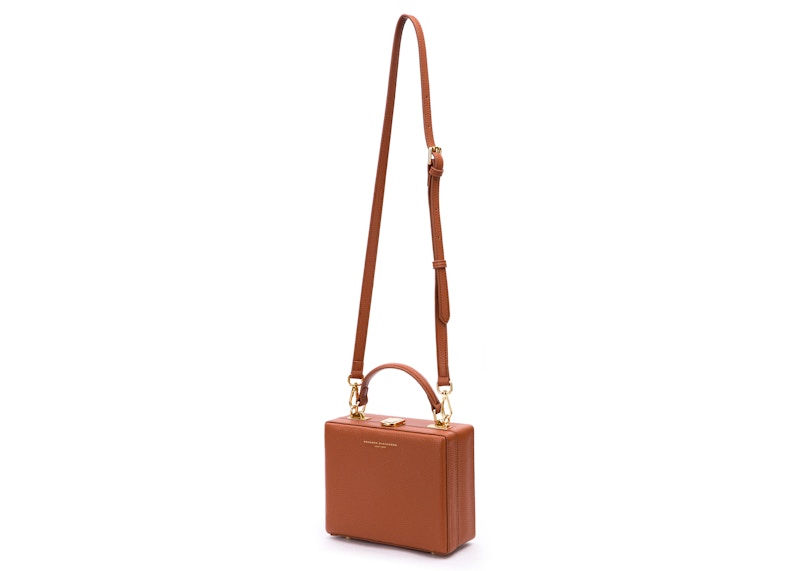 Brandon Blackwood Kendrick Trunk Gold-tone Chocolate Brown