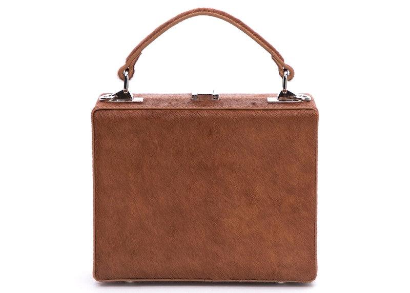 Brandon Blackwood Kendrick Trunk Ponyhair Chocolate Brown
