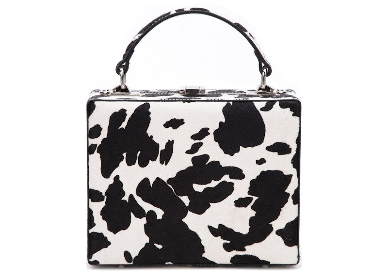 Brandon Blackwood Kendrick Trunk Ponyhair Cow Print