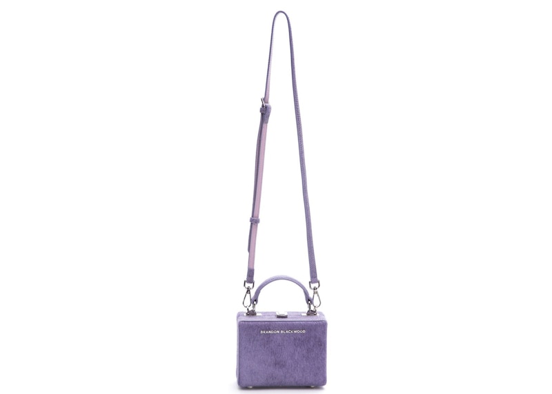 Brandon Blackwood Kendrick Trunk Purple Ponyhair
