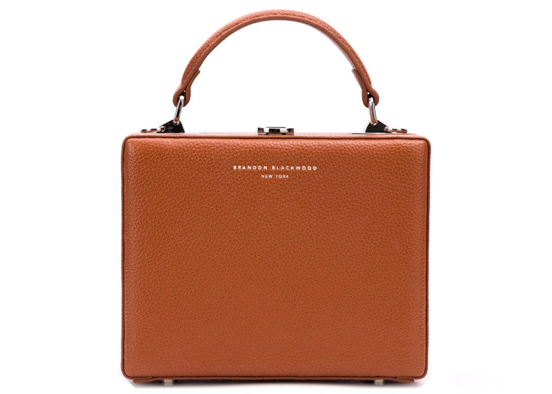 Brandon Blackwood Kendrick Trunk Silver-tone Chocolate Brown